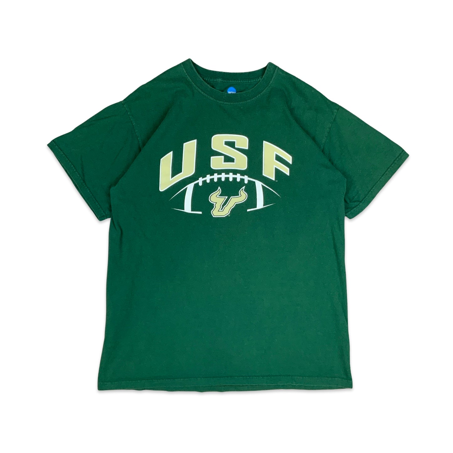 USF American Football Green Tee S M