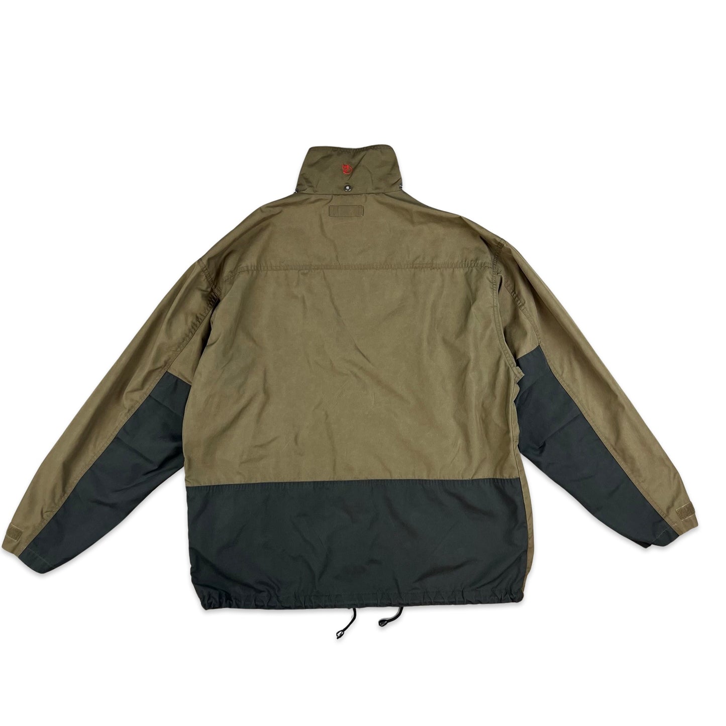 00s Green Black Fjallraven Outdoor Jacket XL 2XL