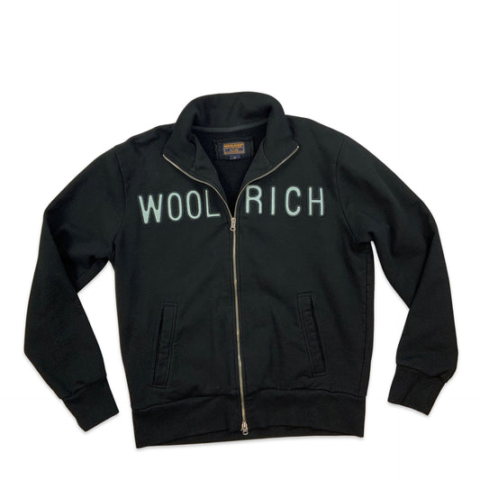 Woolrich Spell Out Zip Up Track Jacket L XL