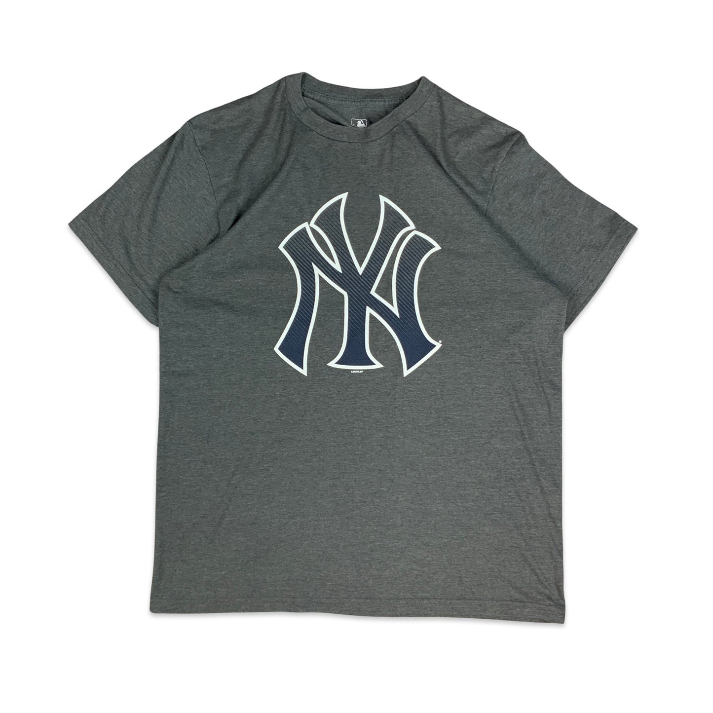 New York Yankees Grey Logo Team S M