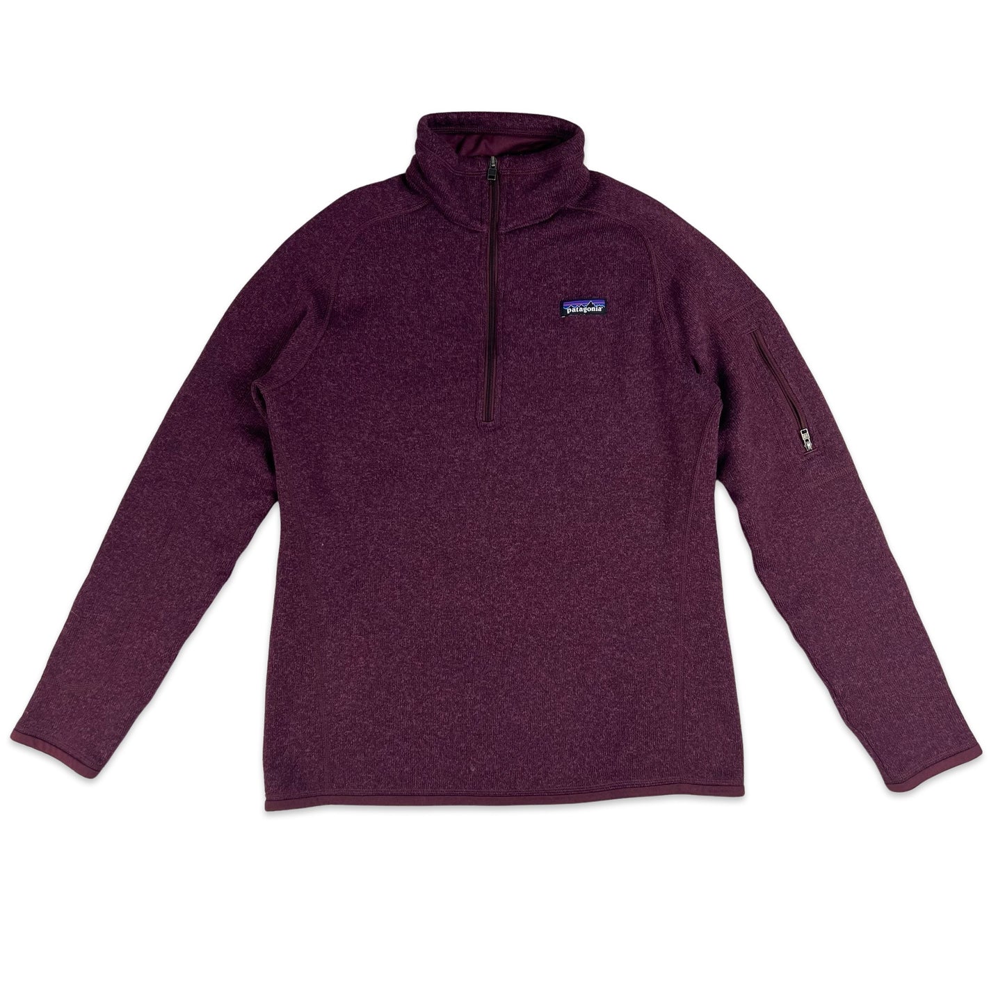 Vintage Patagonia Zip Through Fleece Purple 10 12 14