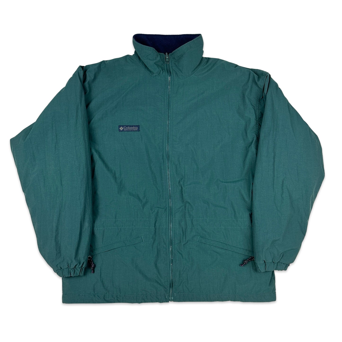 90s Vintage Columbia Green Padded Outdoor Jacket XXL