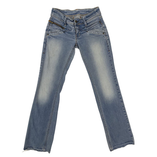 Vintage Y2K Levi’s Denim Jeans Light Blue Flared 8