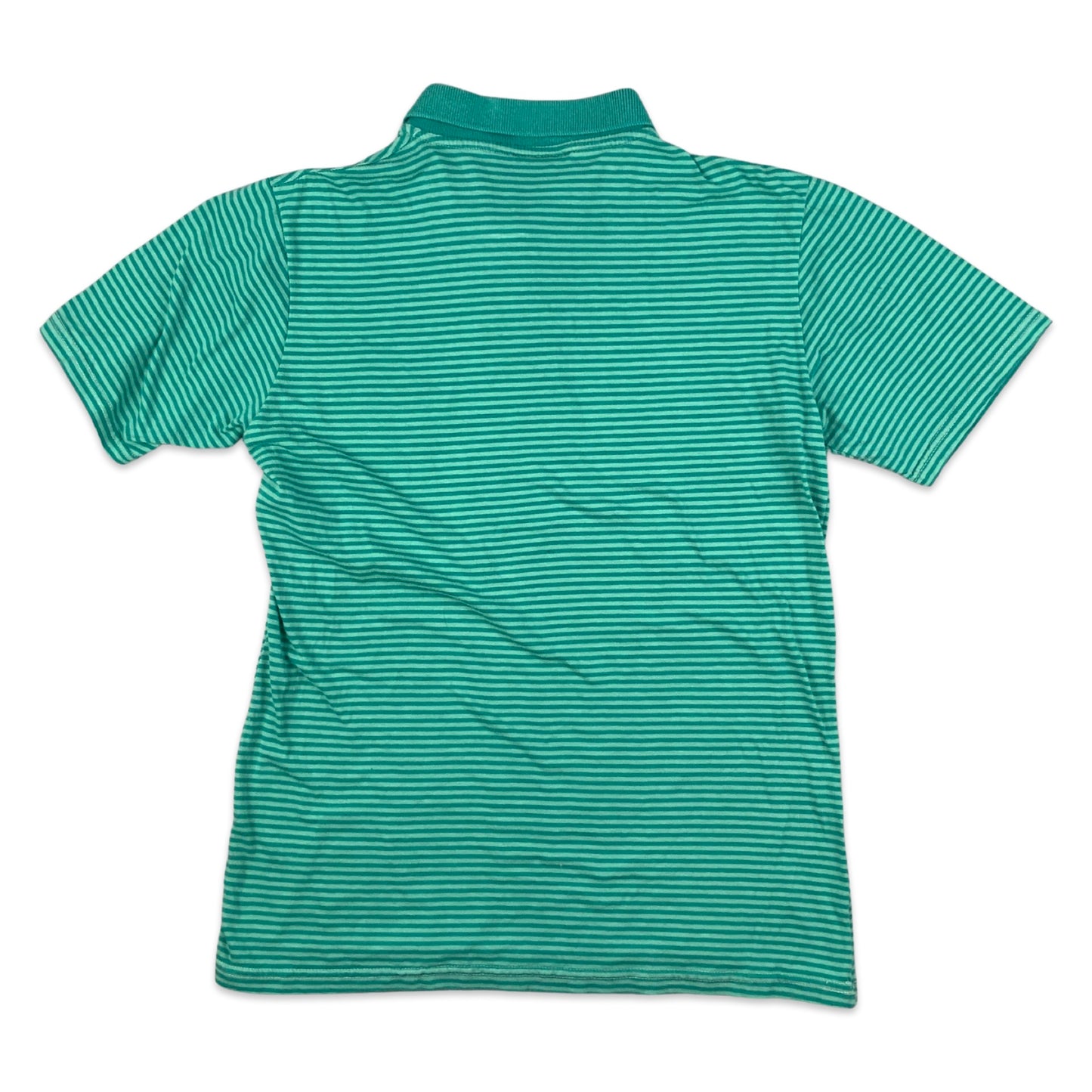 Carrera Blue & Turquoise Stripe Polo Shirt XS S