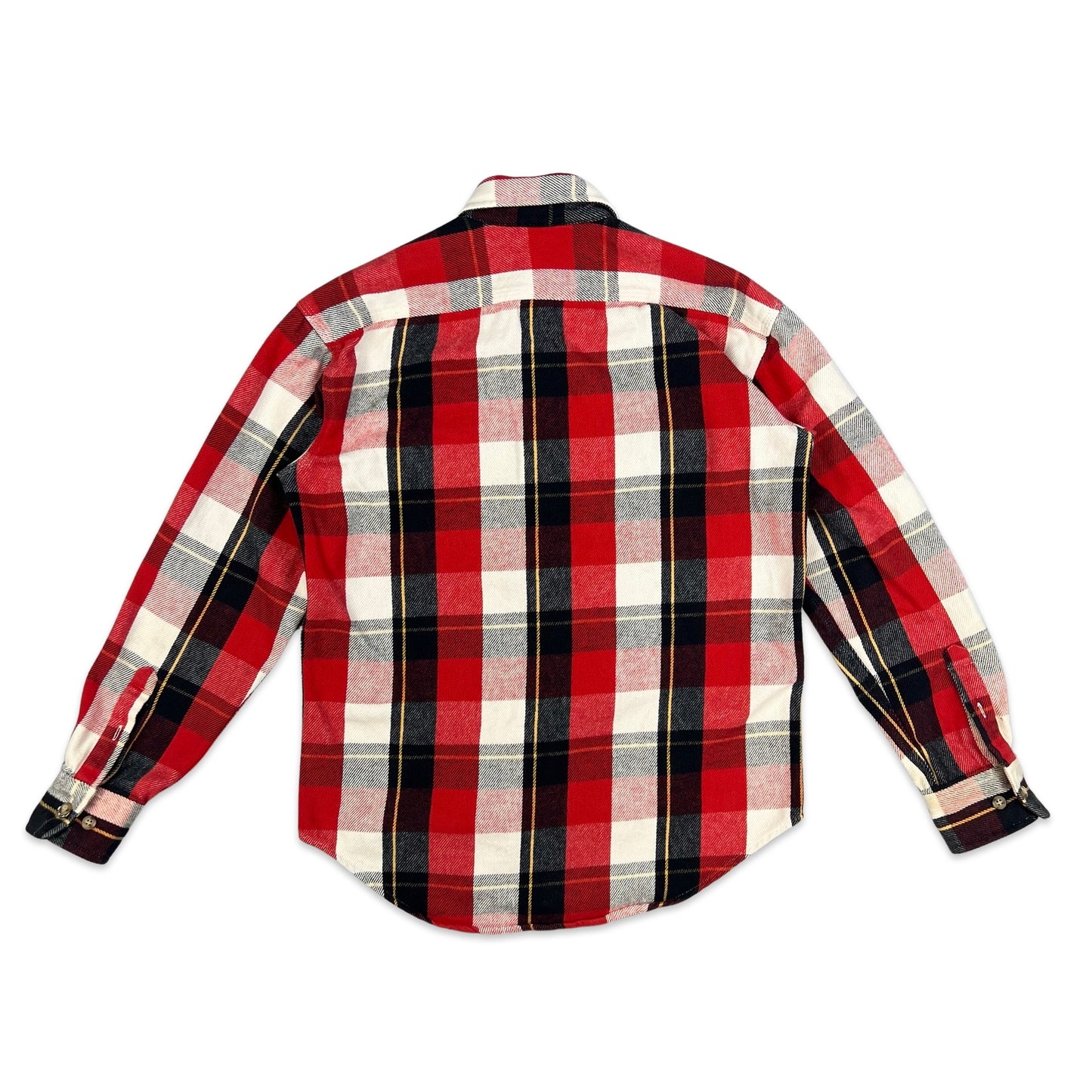 Carhartt Heavyweight Flannel Shirt Red Black White Check S M