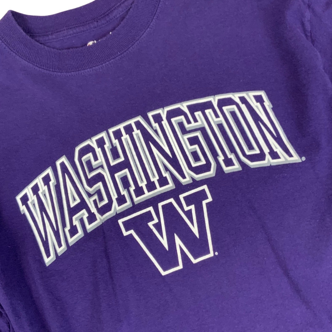 Vintage USA Champion Washington Purple Long Sleeved T-Shirt S