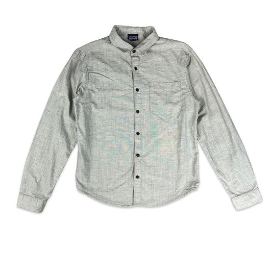 00s Patagonia Grey Check Shirt S M