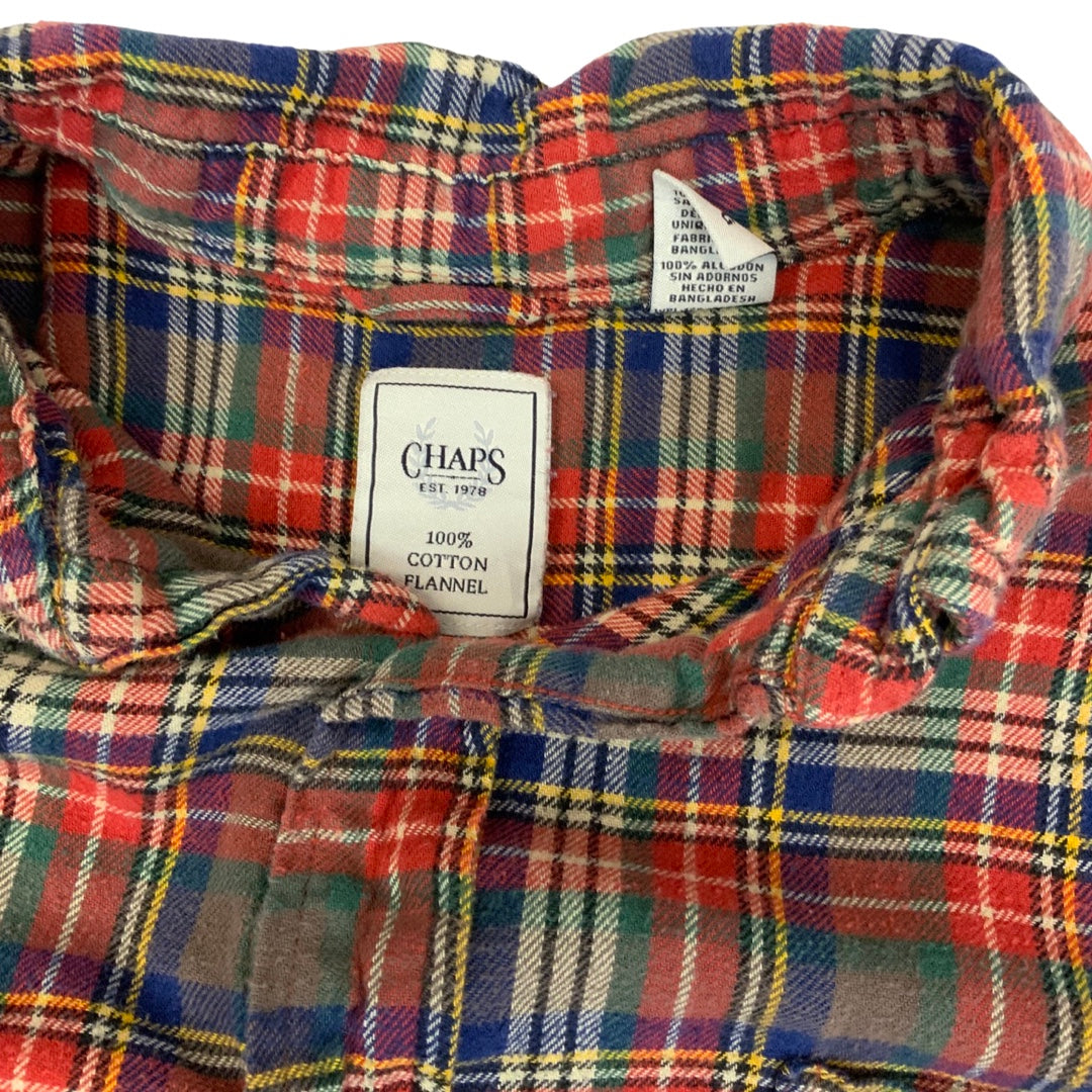 Vintage Ralph Lauren Chaps Plaid Flannel Shirt XL
