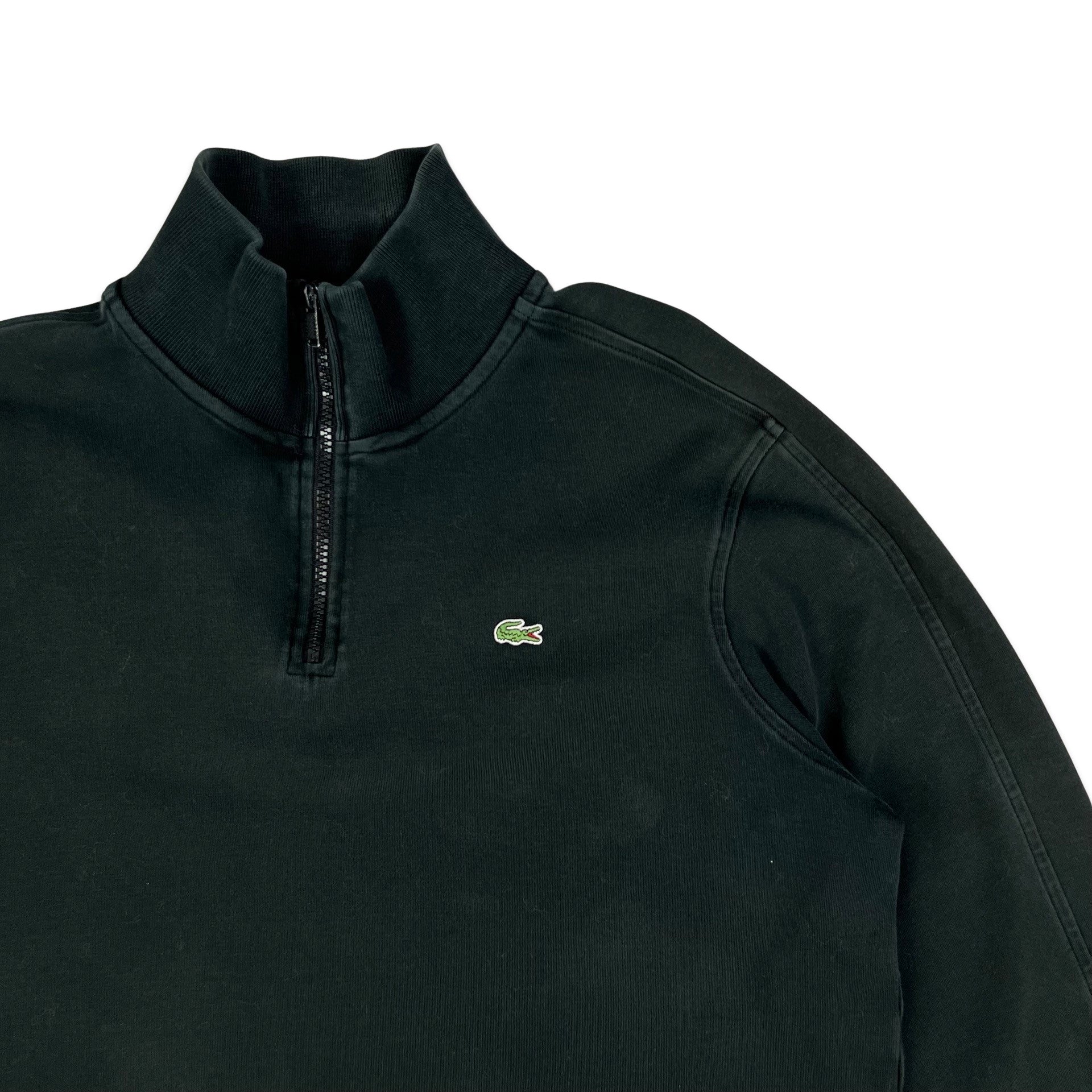 Lacoste quarter sale zip jumper