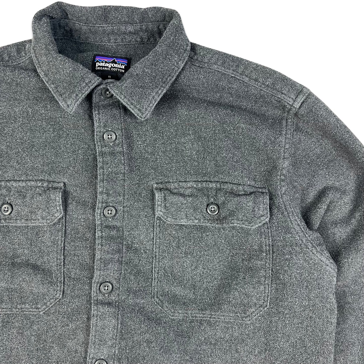 Vintage Patagonia Heavyweight Shirt Grey M L