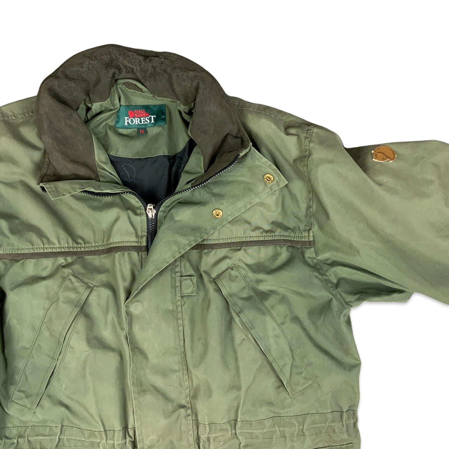 Vintage Green Fjallraven Outdoor Jacket M L XL