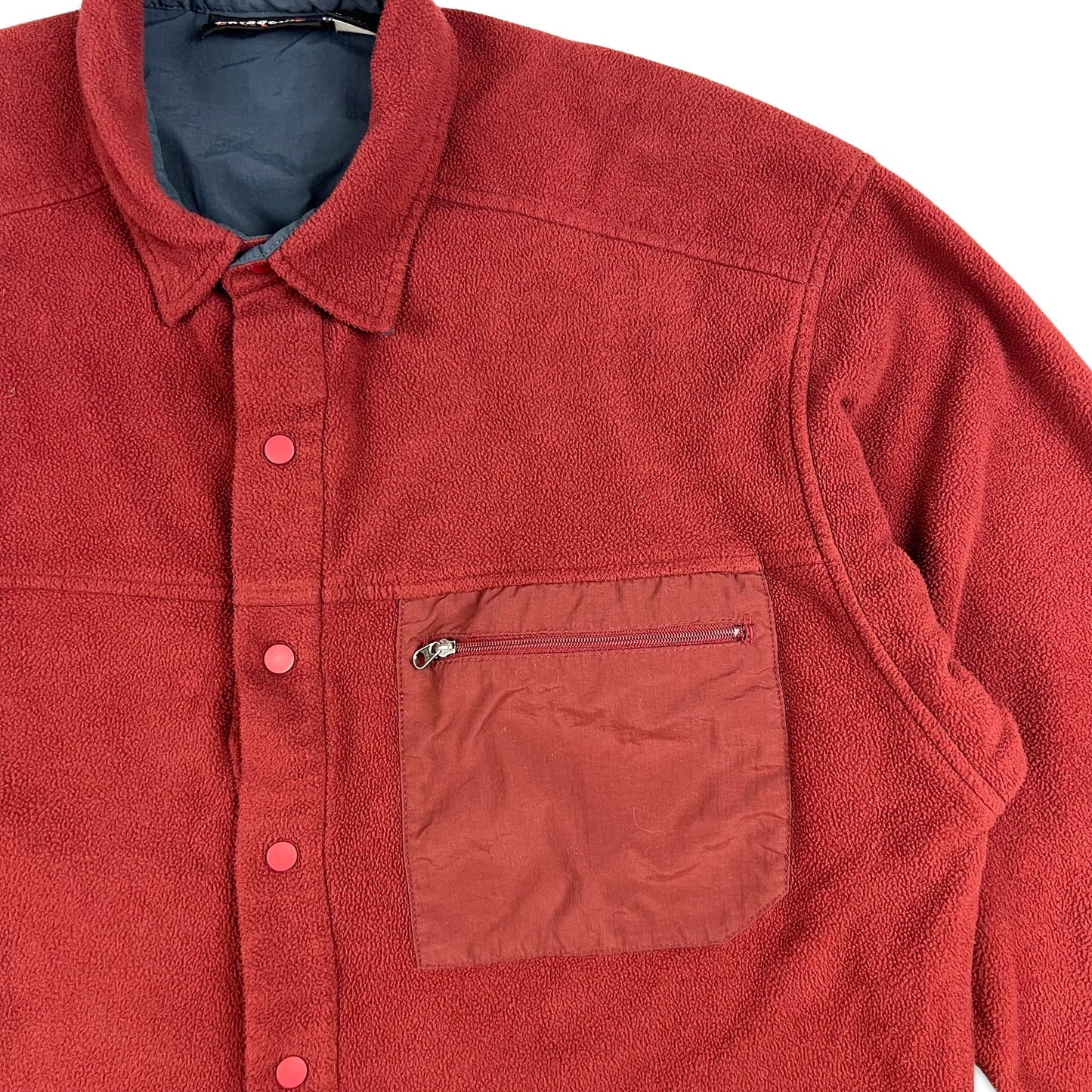 Vintage Patagonia Fleece Shirt Red M L