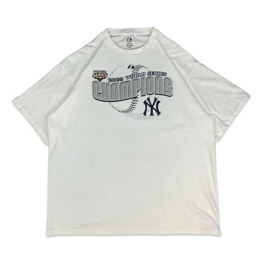 New York Yankees 2009 World Series White Tee XL XXL