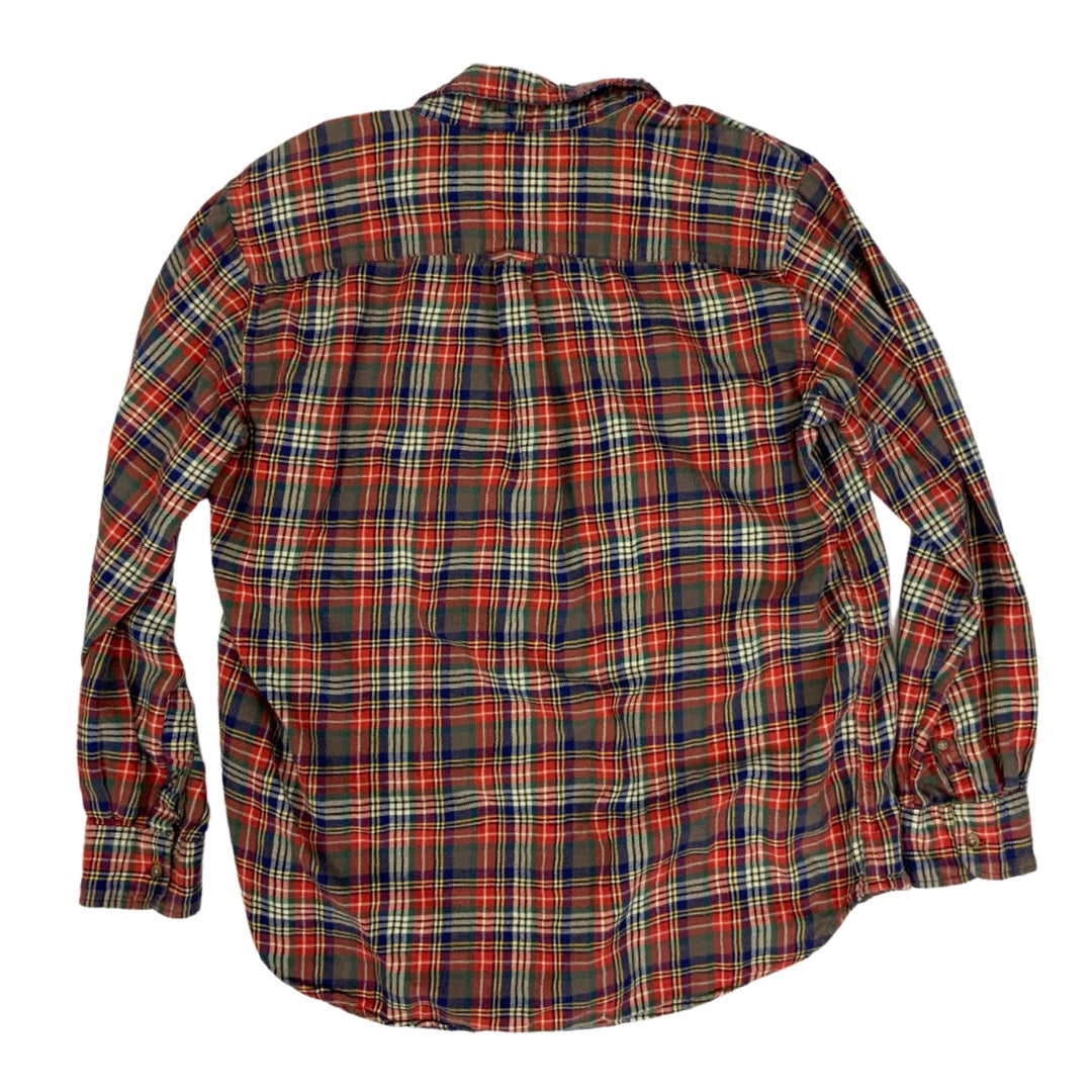 Chaps flannel shirt outlet jacket