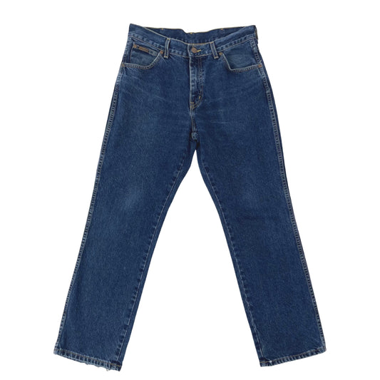 Vintage Wrangler Denim Straight Leg Jeans Dark Blue W34L30