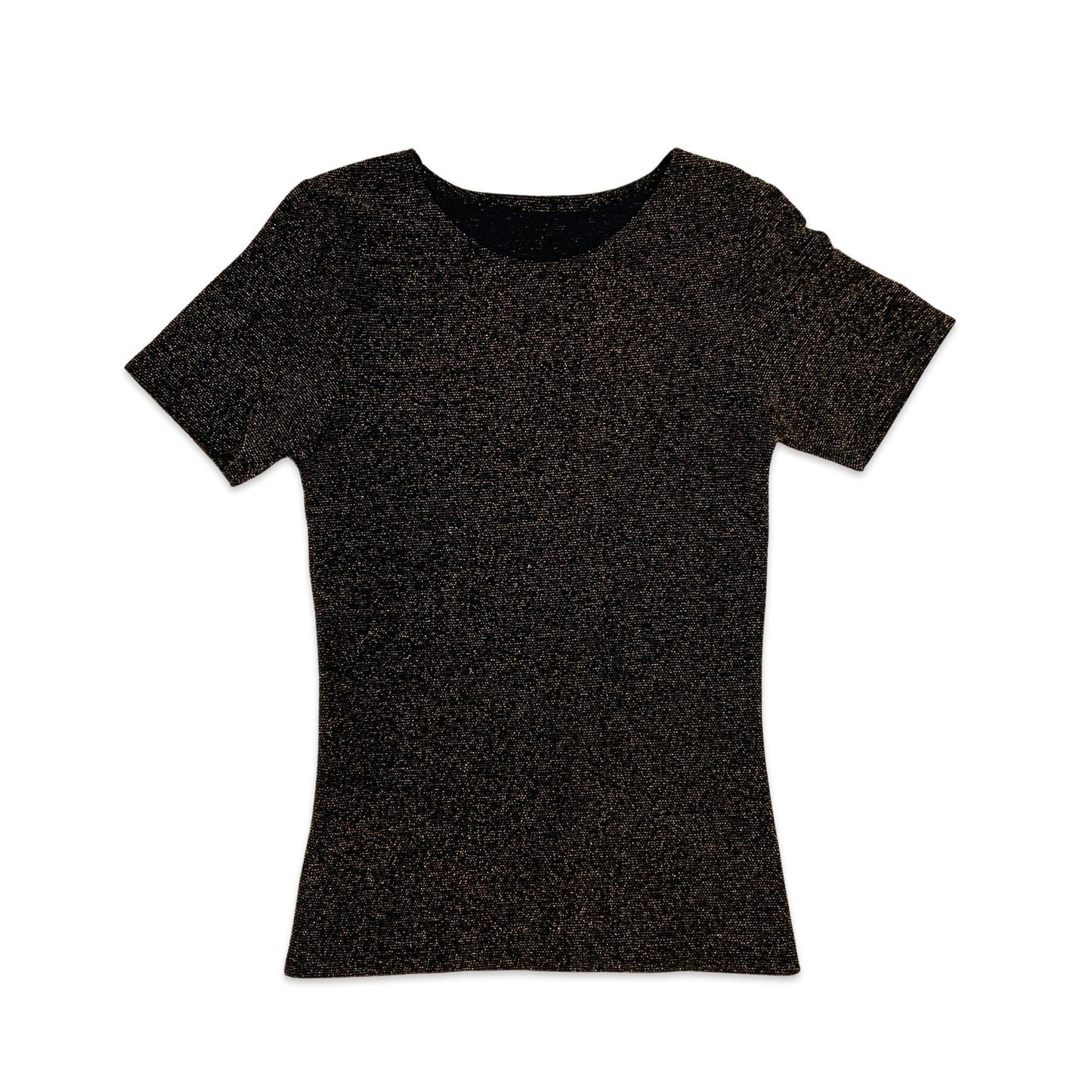 Vintage Black and Gold Lurex Top 4