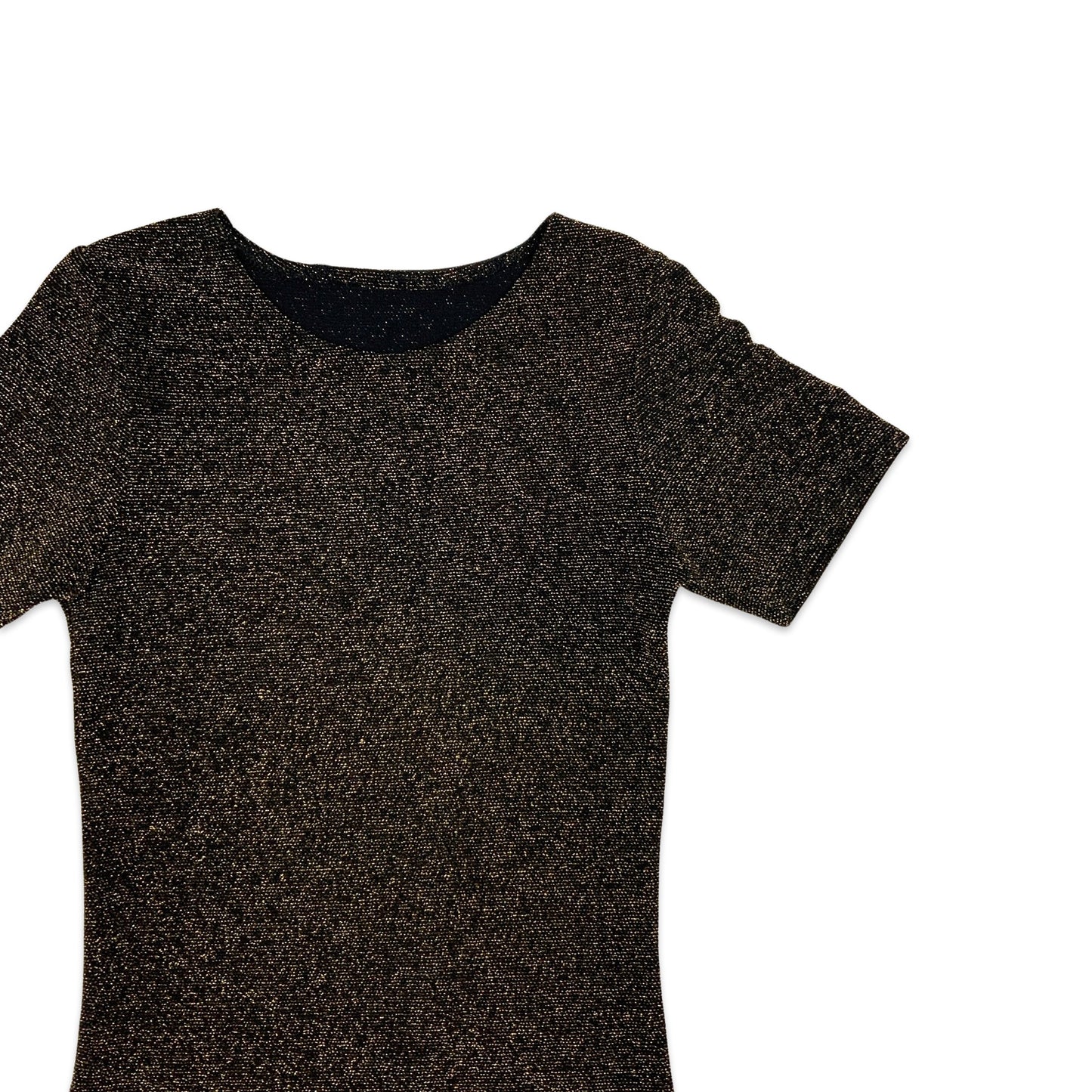 Vintage Black and Gold Lurex Top 4