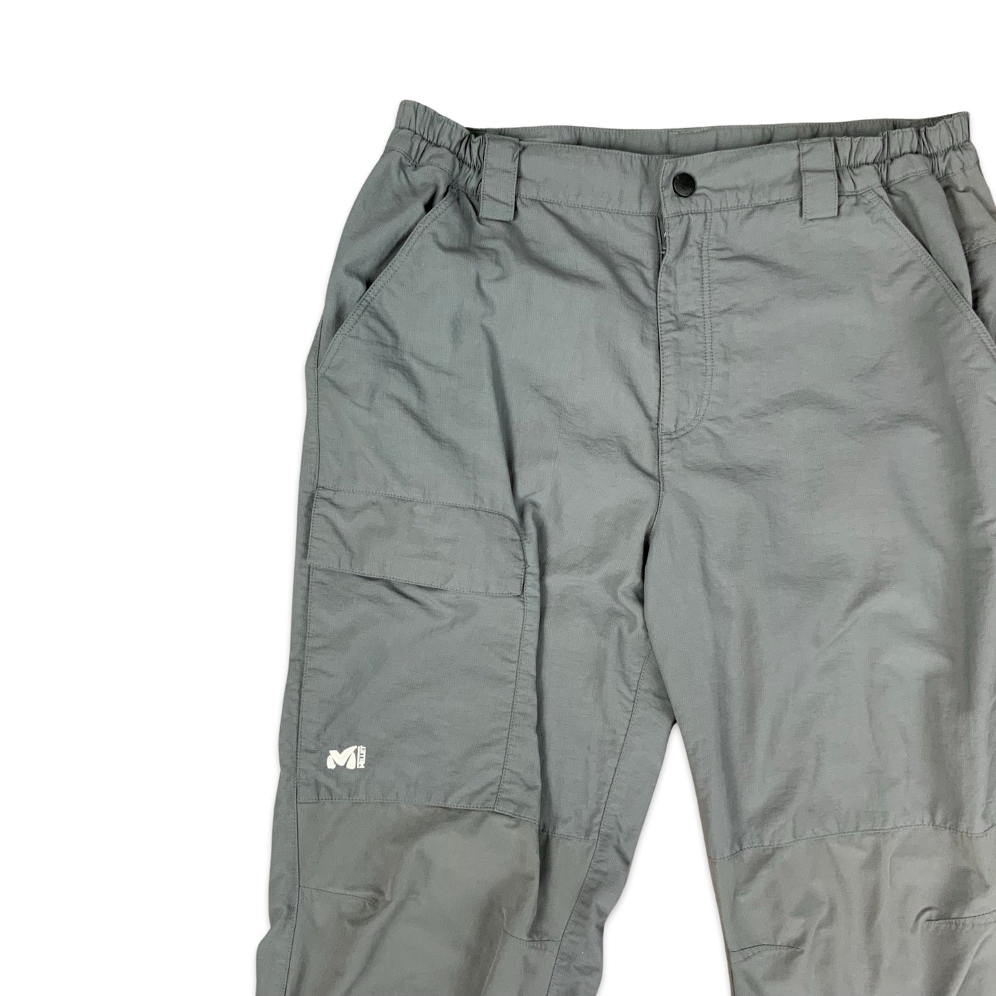 Y2K 00s Green Grey Cargo Trousers 10 12 14