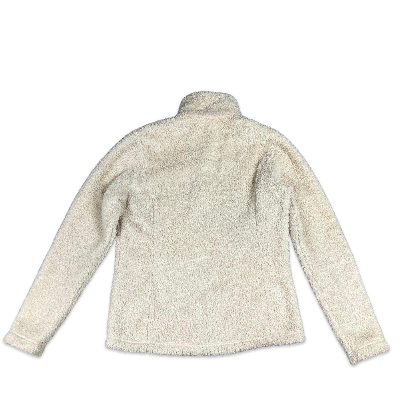 Vintage Patagonia Quarter Zip Teddy Fleece Cream 8 10 12