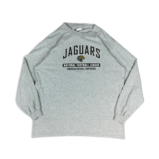 Jaguars NFL Grey Long Sleeved Tee M L