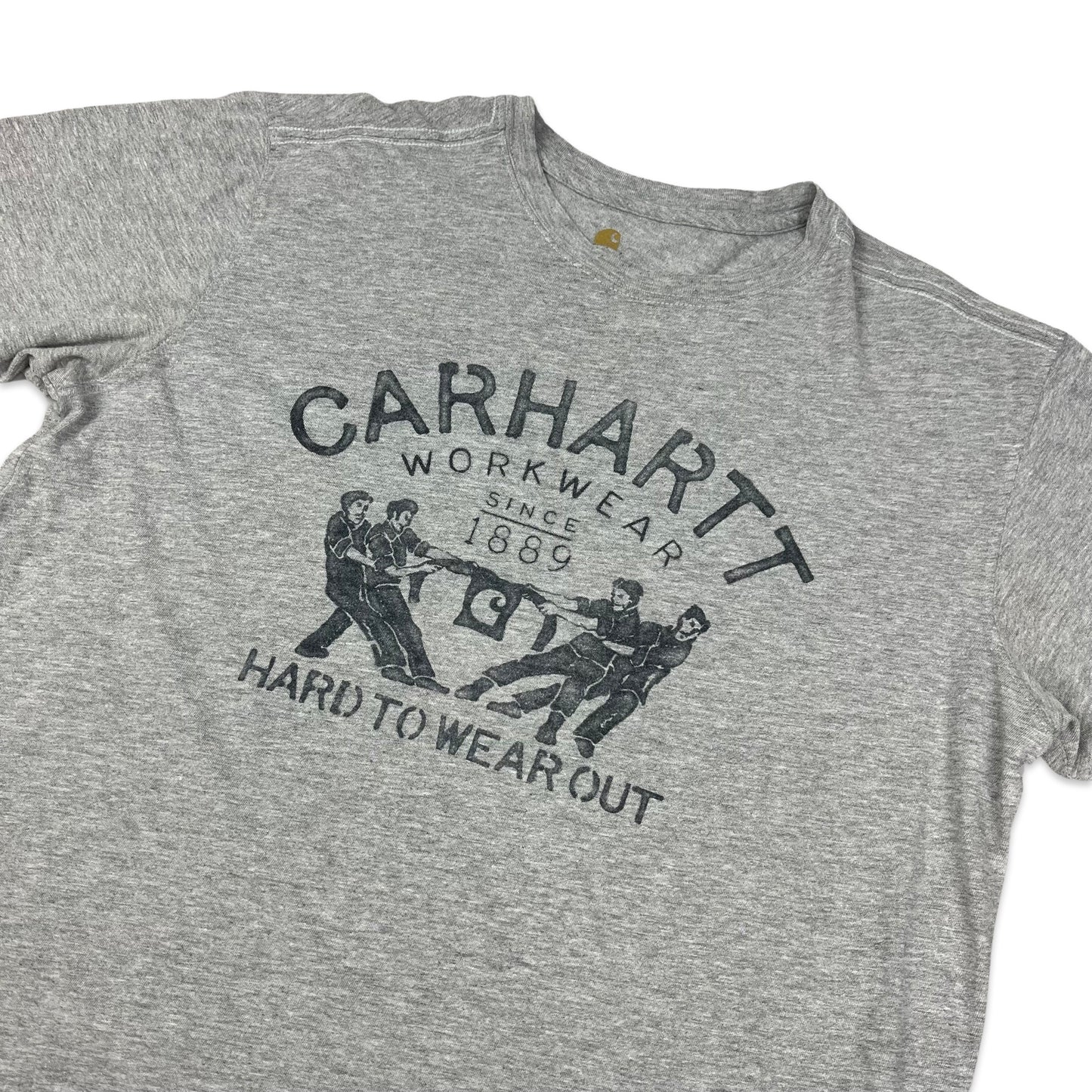 Carhartt Grey Graphic Tee L XL
