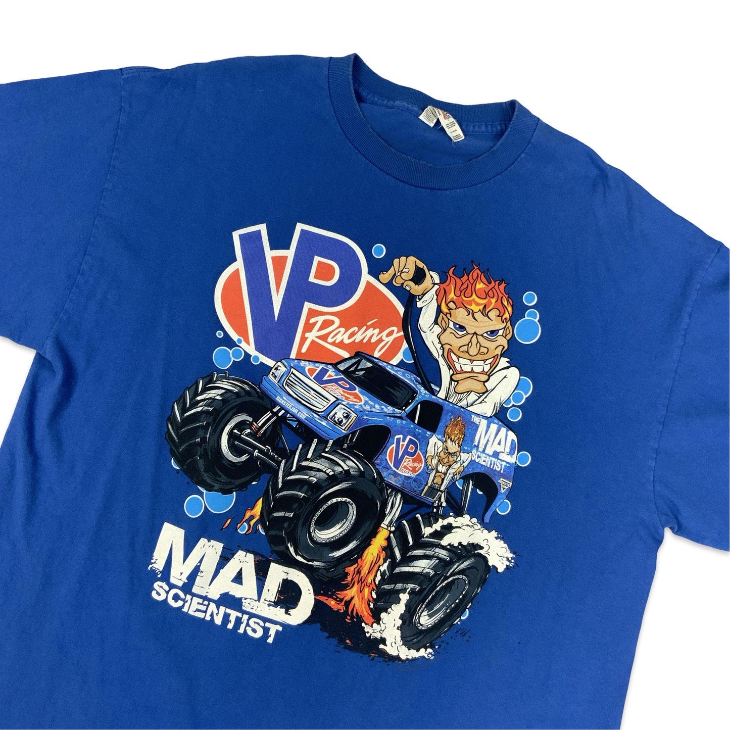 Blue Lee O'Donell Monster Truck Graphic Tee M L