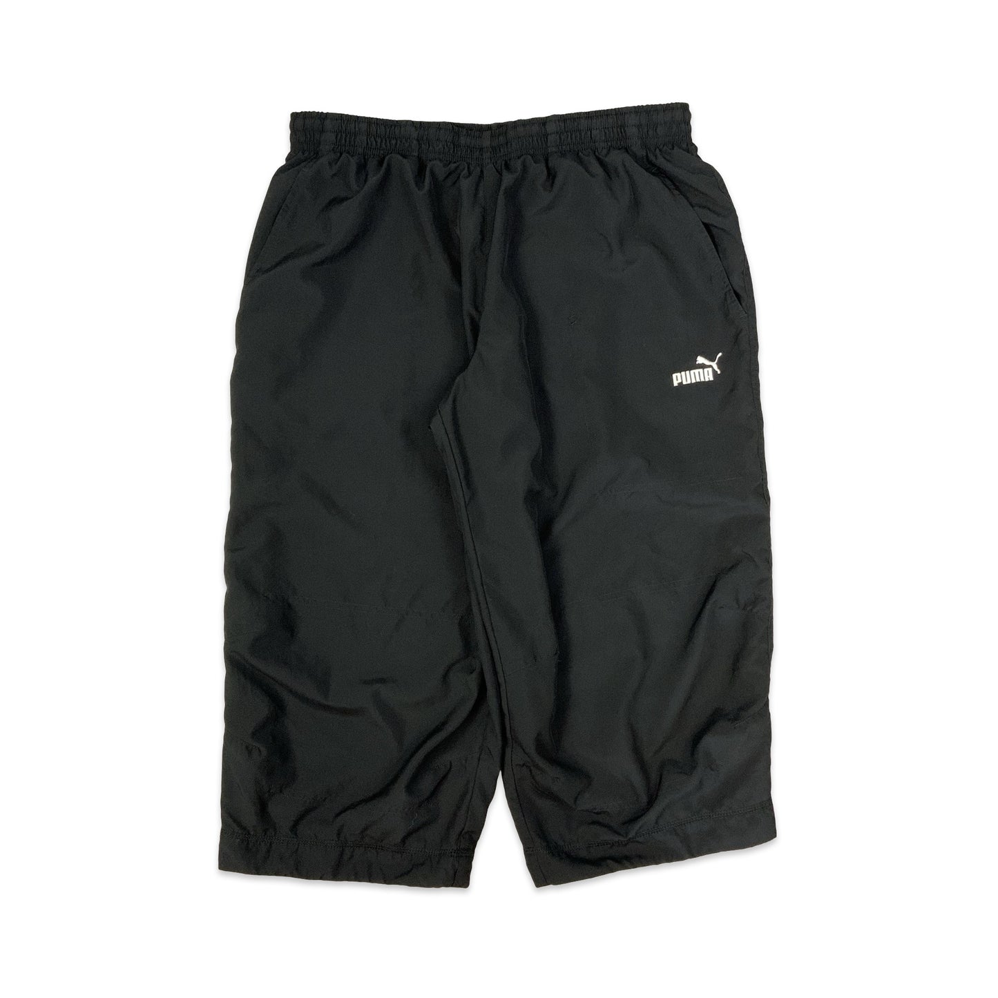 Puma Black 3/4 Length Shorts M L