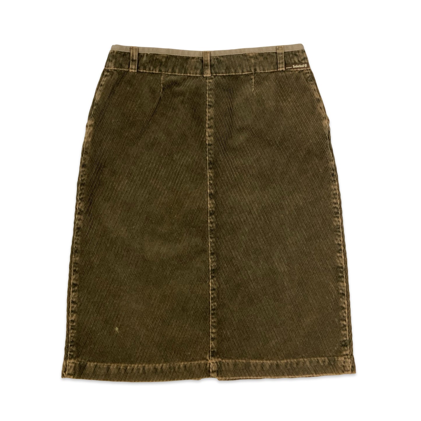 Timberland Brown Corduroy Midi Skirt 10