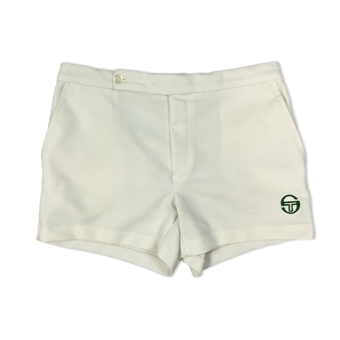 Sergio Tacchini White Sports Shorts 32W