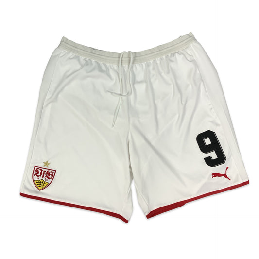 Puma White VfB Stuttgart Football Shorts L XL