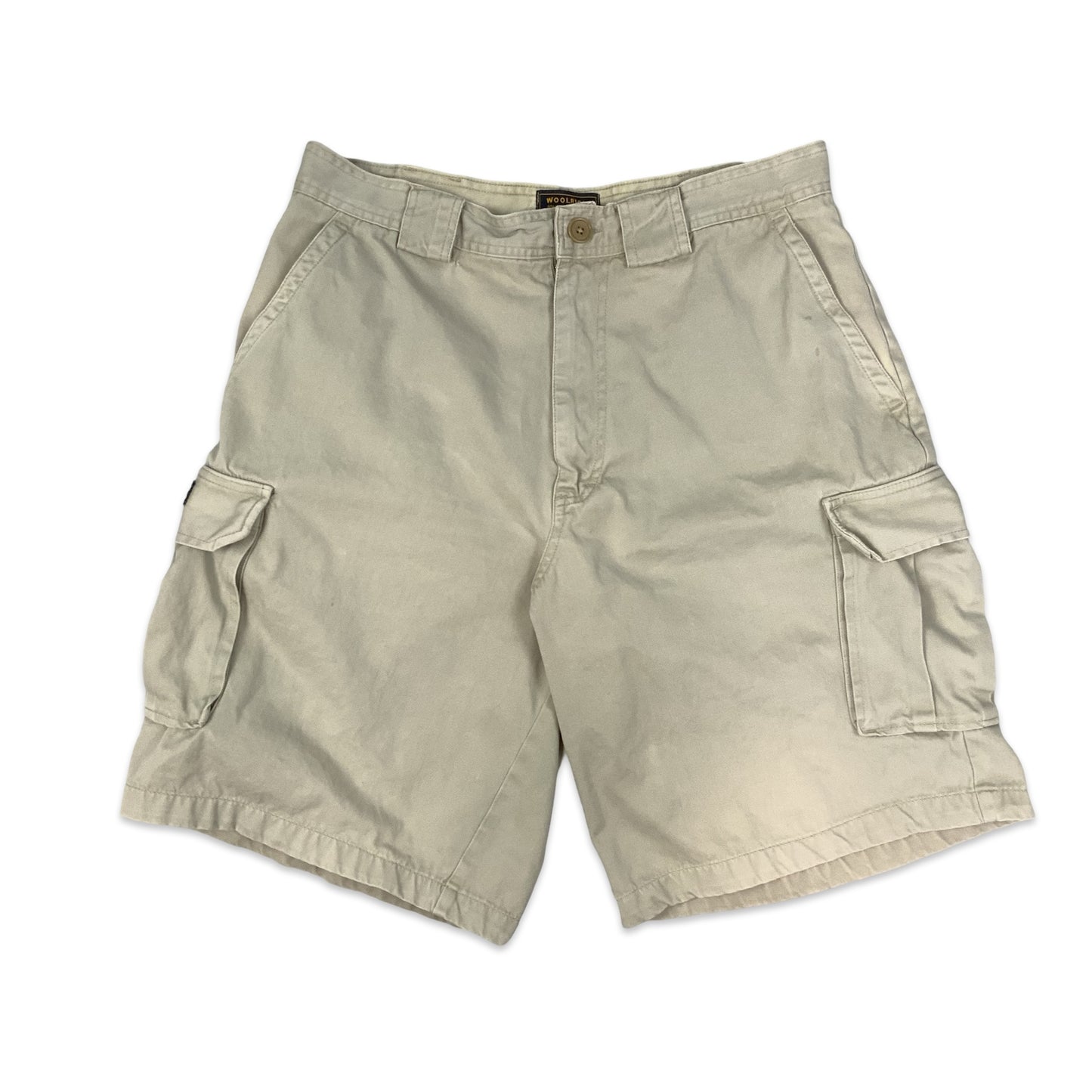 Woolrich Beige Cargo Shorts 35W