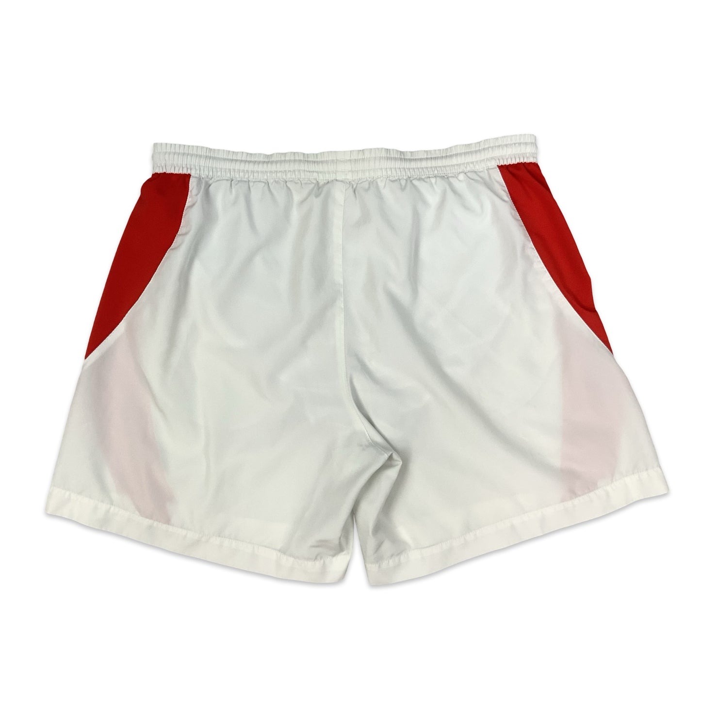 FILA White & Red Sport Shorts M L