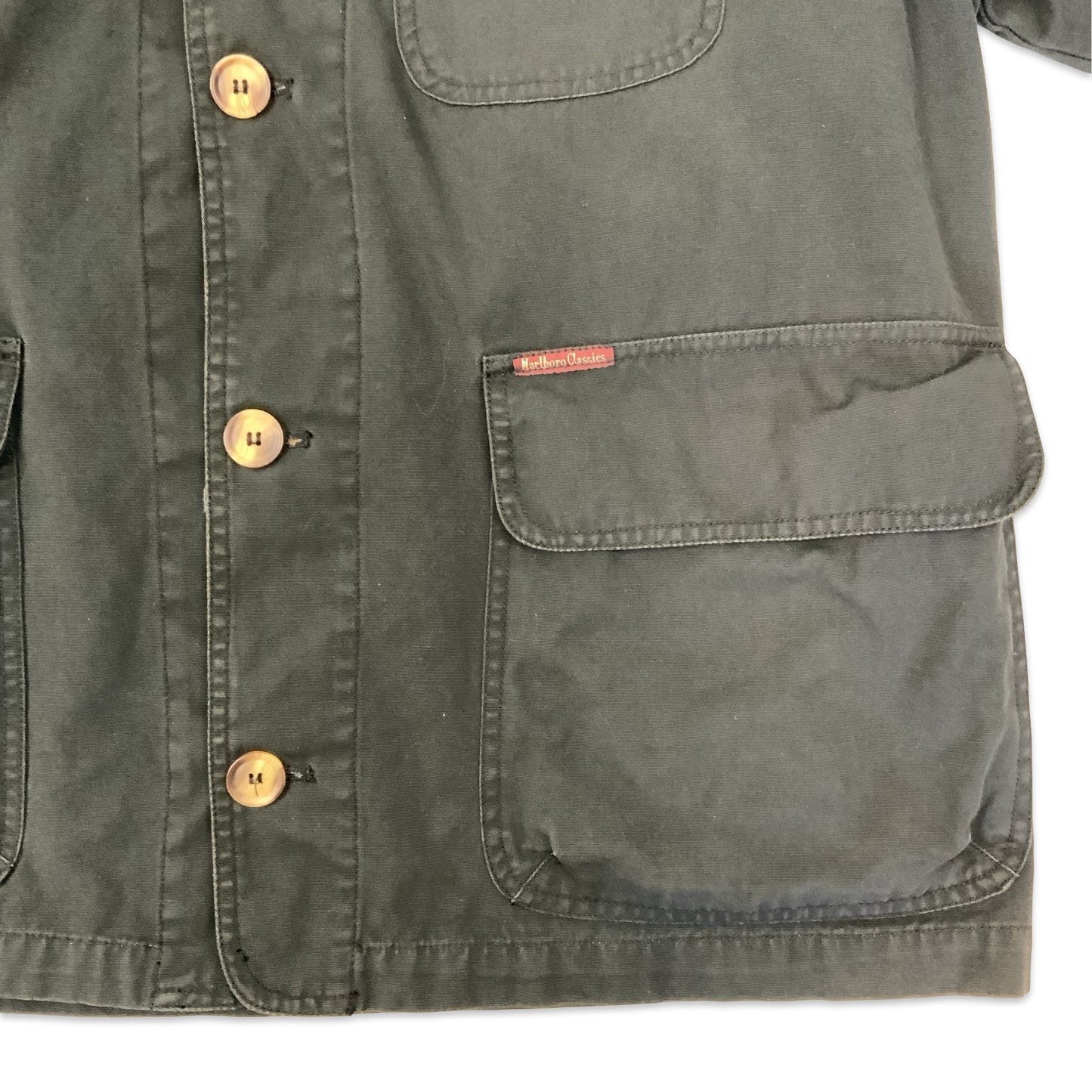 Vintage Marlboro Classics Black Field Jacket L XL