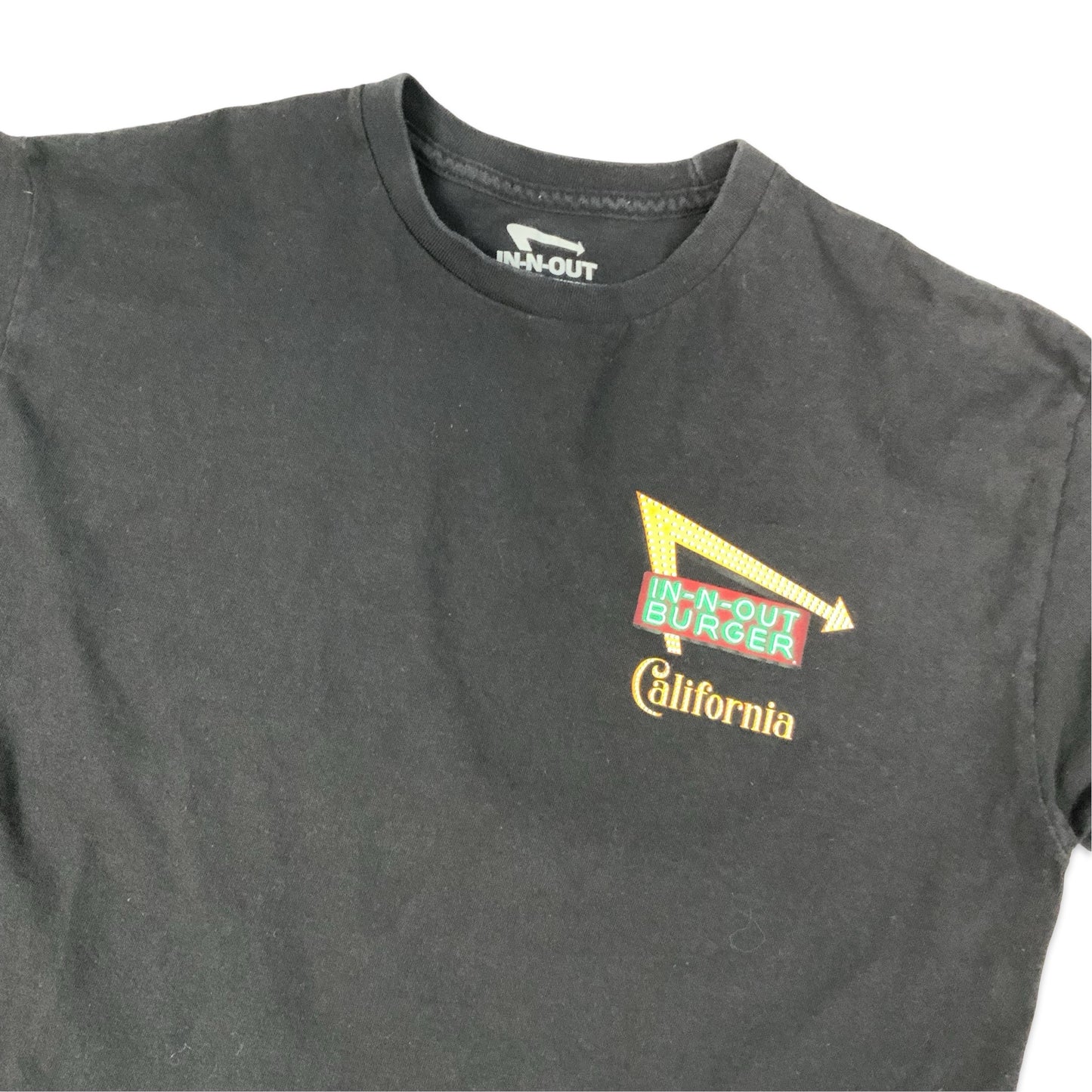 In-n-Out Black Graphic Tee S M