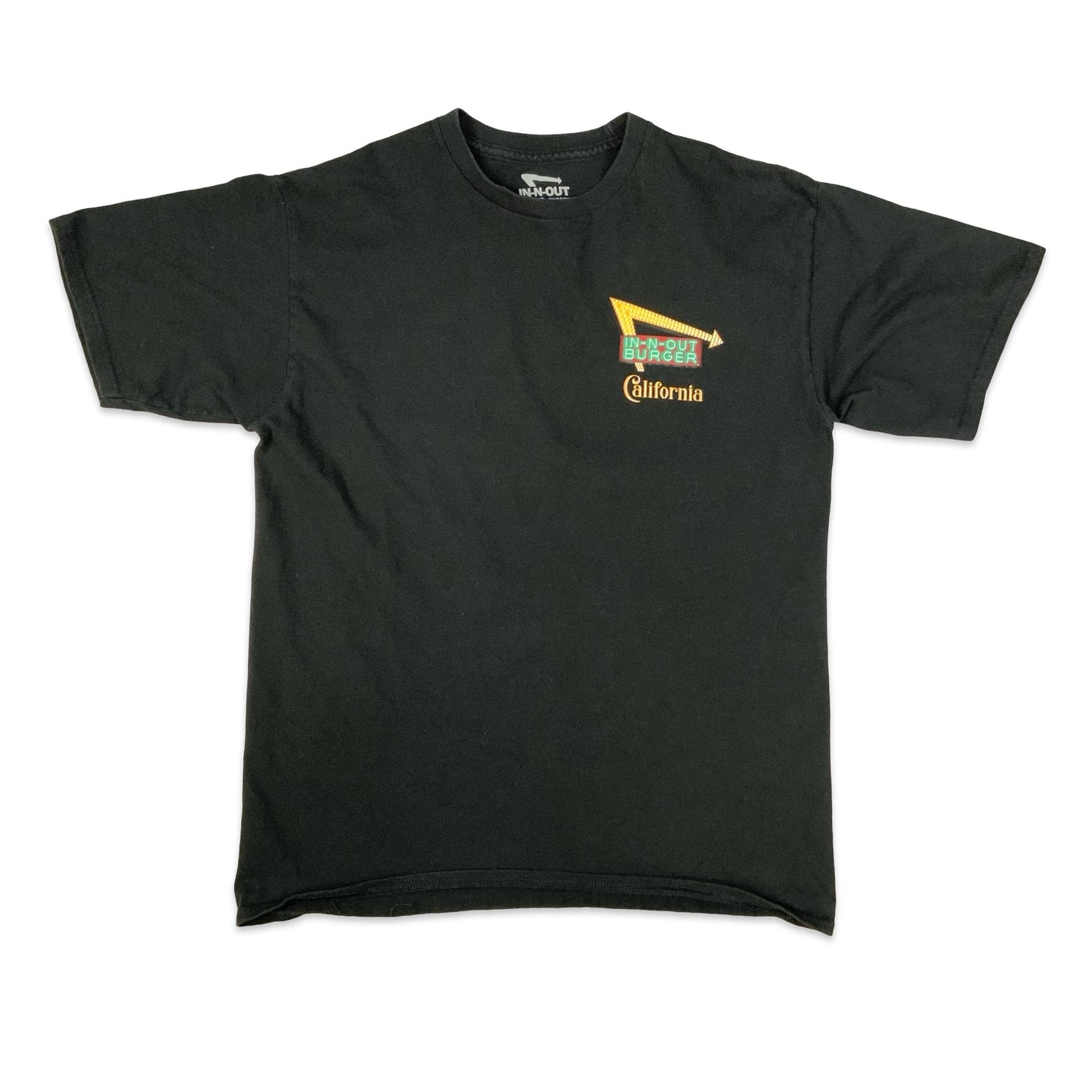 In-n-Out Black Graphic Tee S M