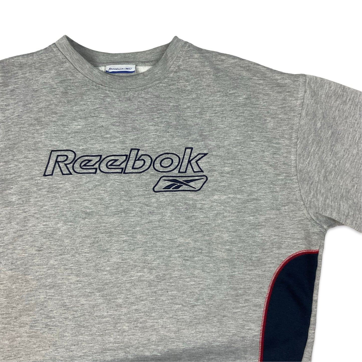 Reebok Grey Spell Out Sweatshirt XL