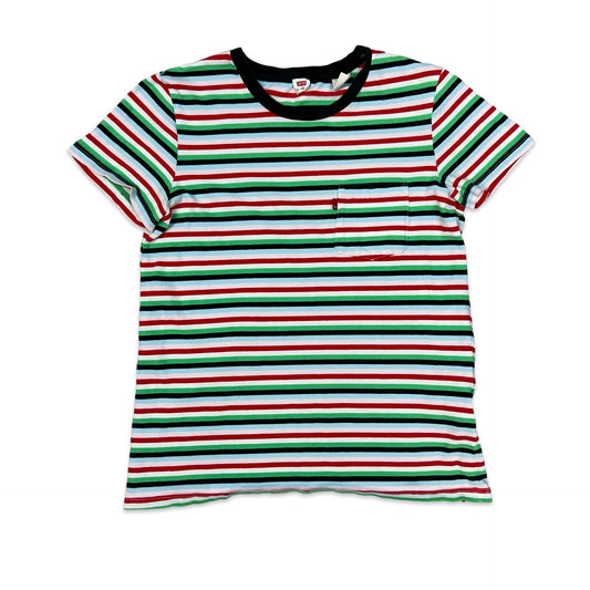 Levi's Striped Multicolour Pocket Tee XS