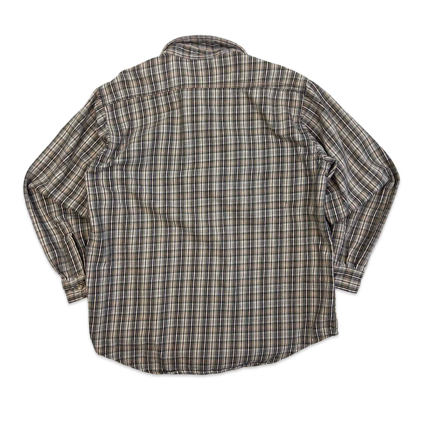 Carhartt Heavyweight Plaid Checked Flannel Shirt L