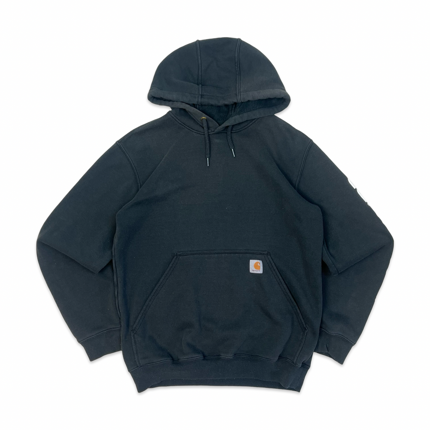 Carhartt Black Pullover Spell Out Hoodie M