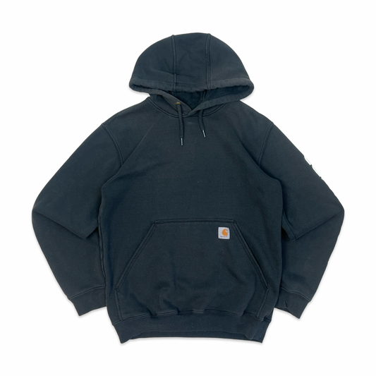 Carhartt Black Pullover Spell Out Hoodie M