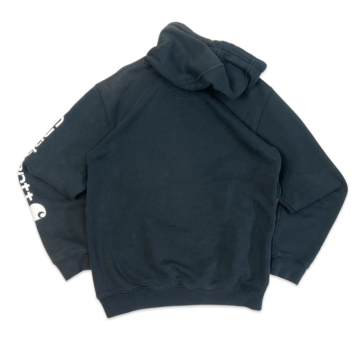 Carhartt Black Pullover Spell Out Hoodie M